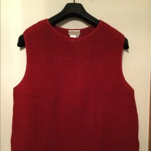 NWT Year-Round Sleeveless Tank Sweater, size XL
